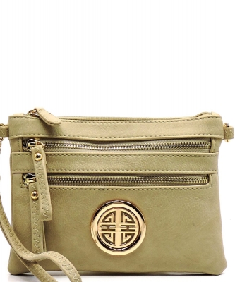 Fashion Logo Clutch Crossbody Bag WU001L BRICK